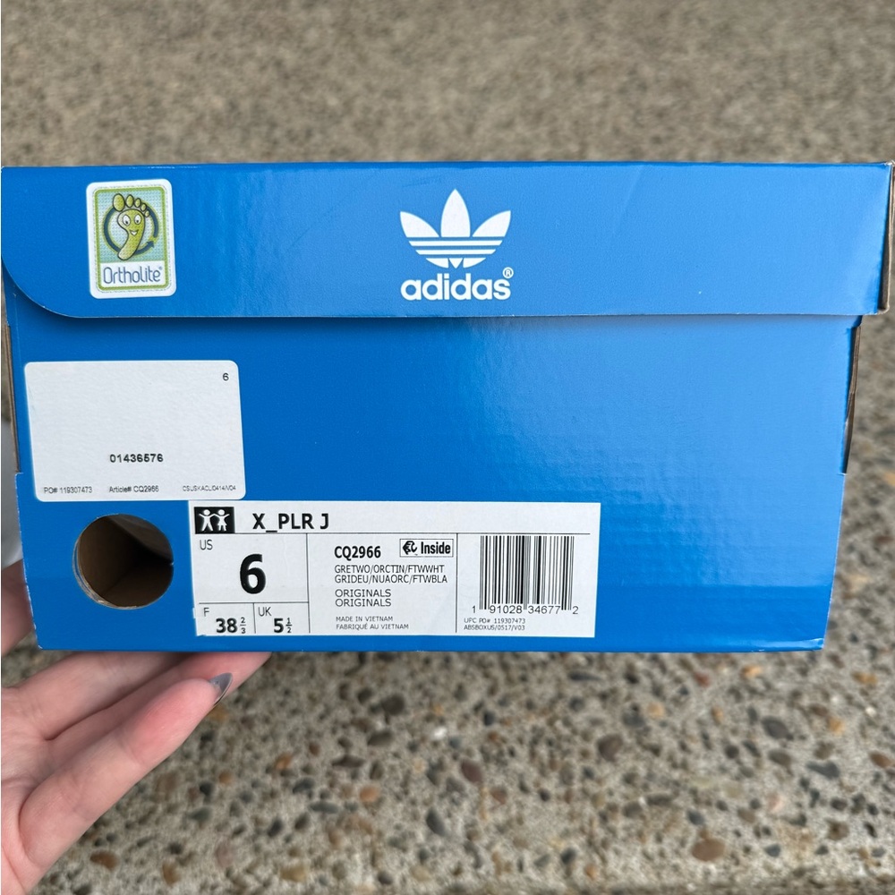 adidas Big Girls' X-PLR Casual Athletic Sneakers - Picture 11 of 15